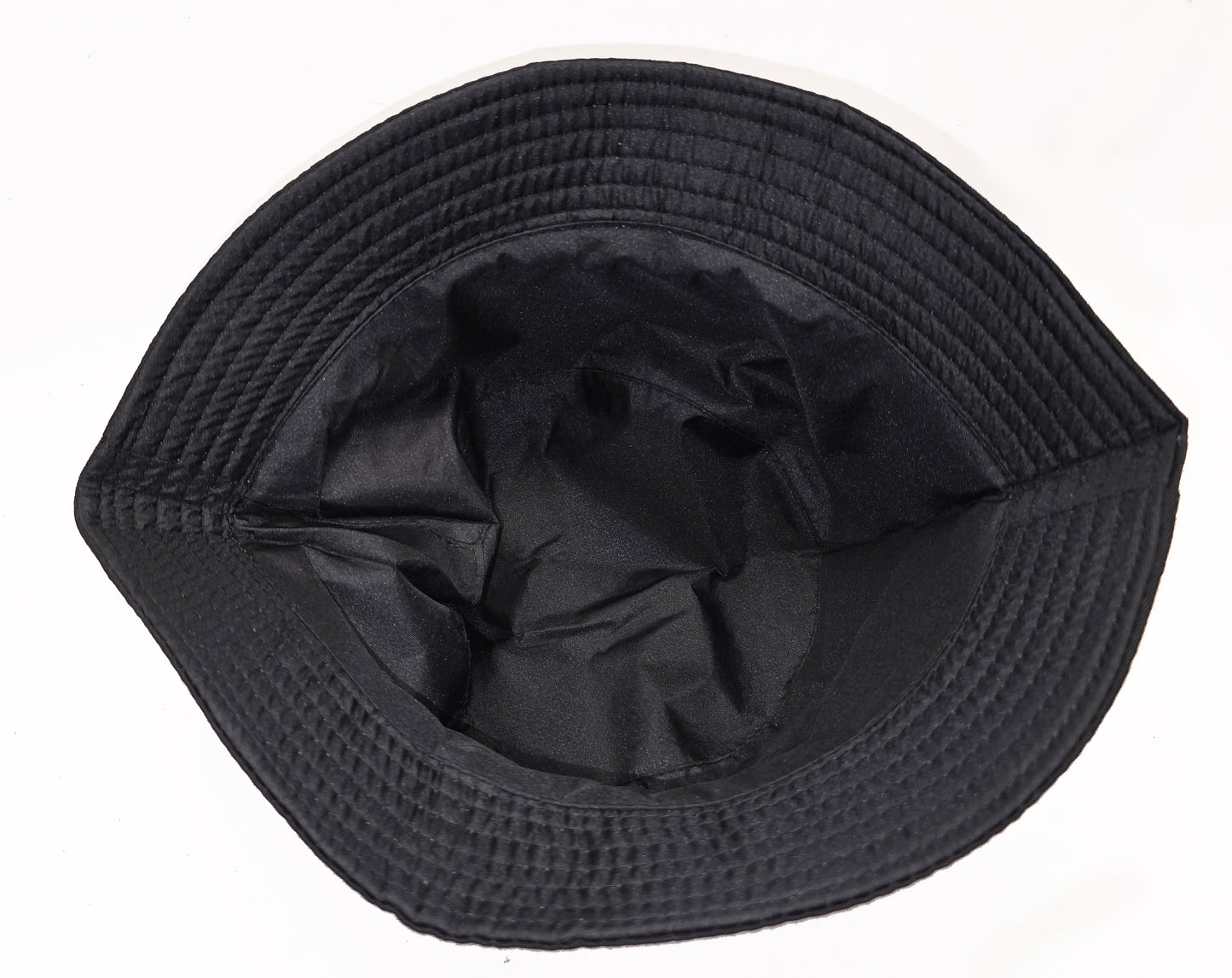 Black Bucket Cap Solid Color Bucket Hat Adult Size fits most