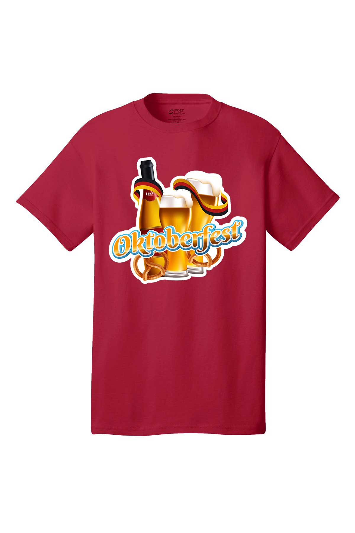 Beer Mug Oktoberfest Beer bottle T-Shirt short sleeves Holiday shirt