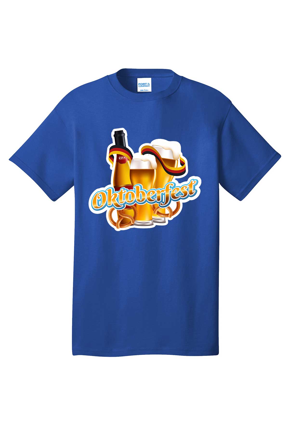 Beer Mug Oktoberfest Beer bottle T-Shirt short sleeves Holiday shirt