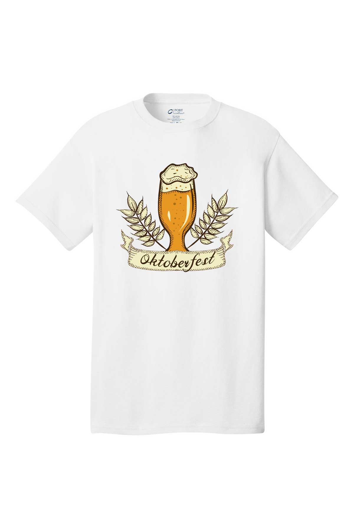 Beer Reef Mug Oktoberfest Beer T-Shirt short sleeves Holiday shirt