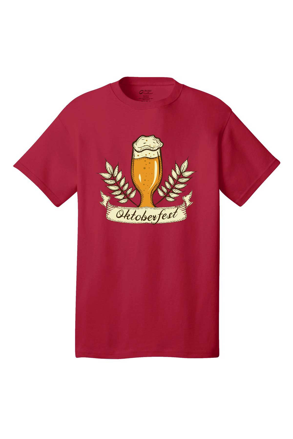 Beer Reef Mug Oktoberfest Beer T-Shirt short sleeves Holiday shirt