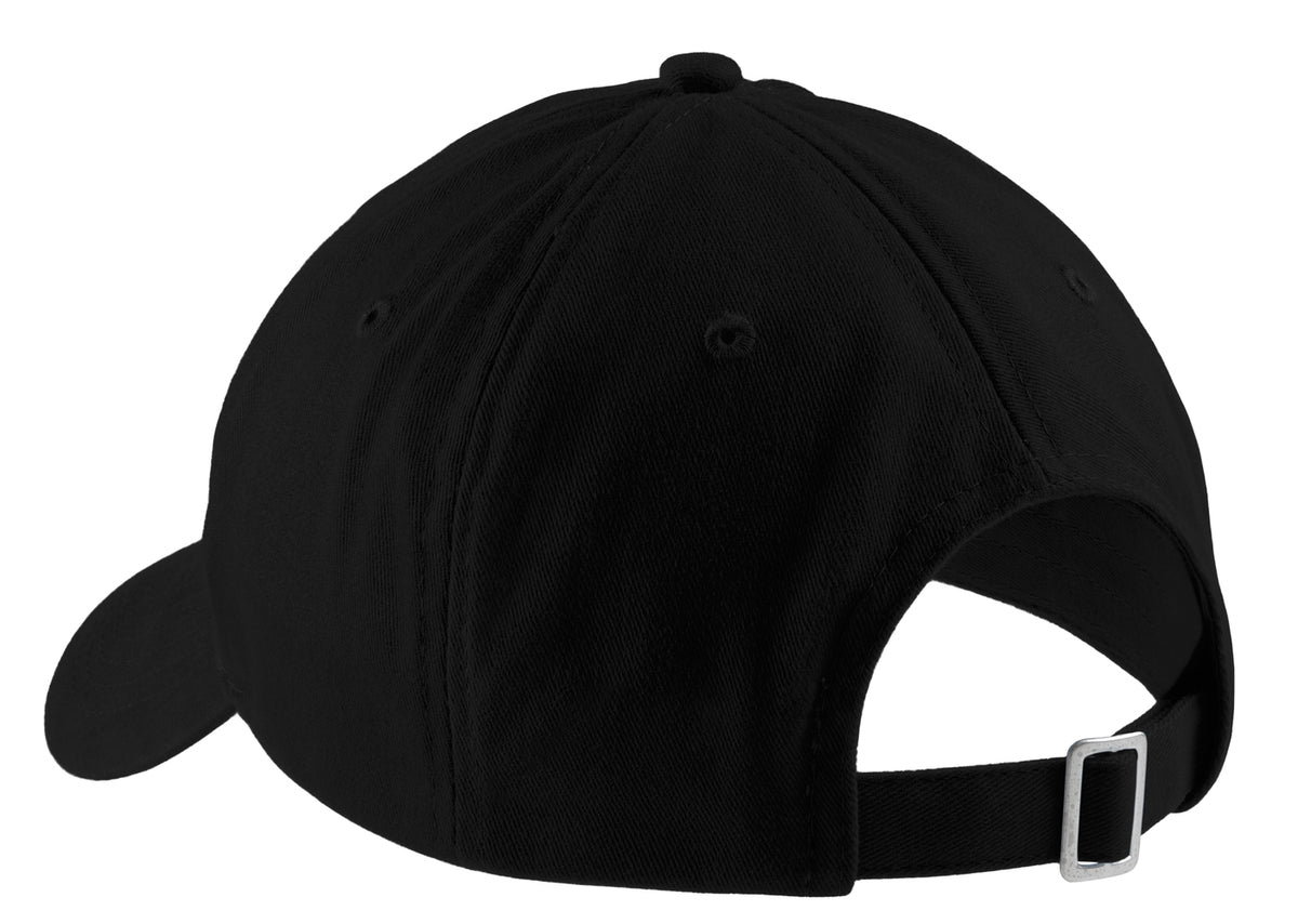 Black Cap Adjustable - Buckle & Loop - Blank item