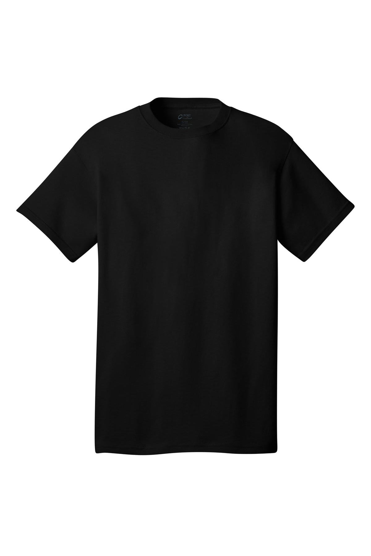 Black Short Sleeve Adult T-Shirt Blank Assorted brands cotton Plain Tee