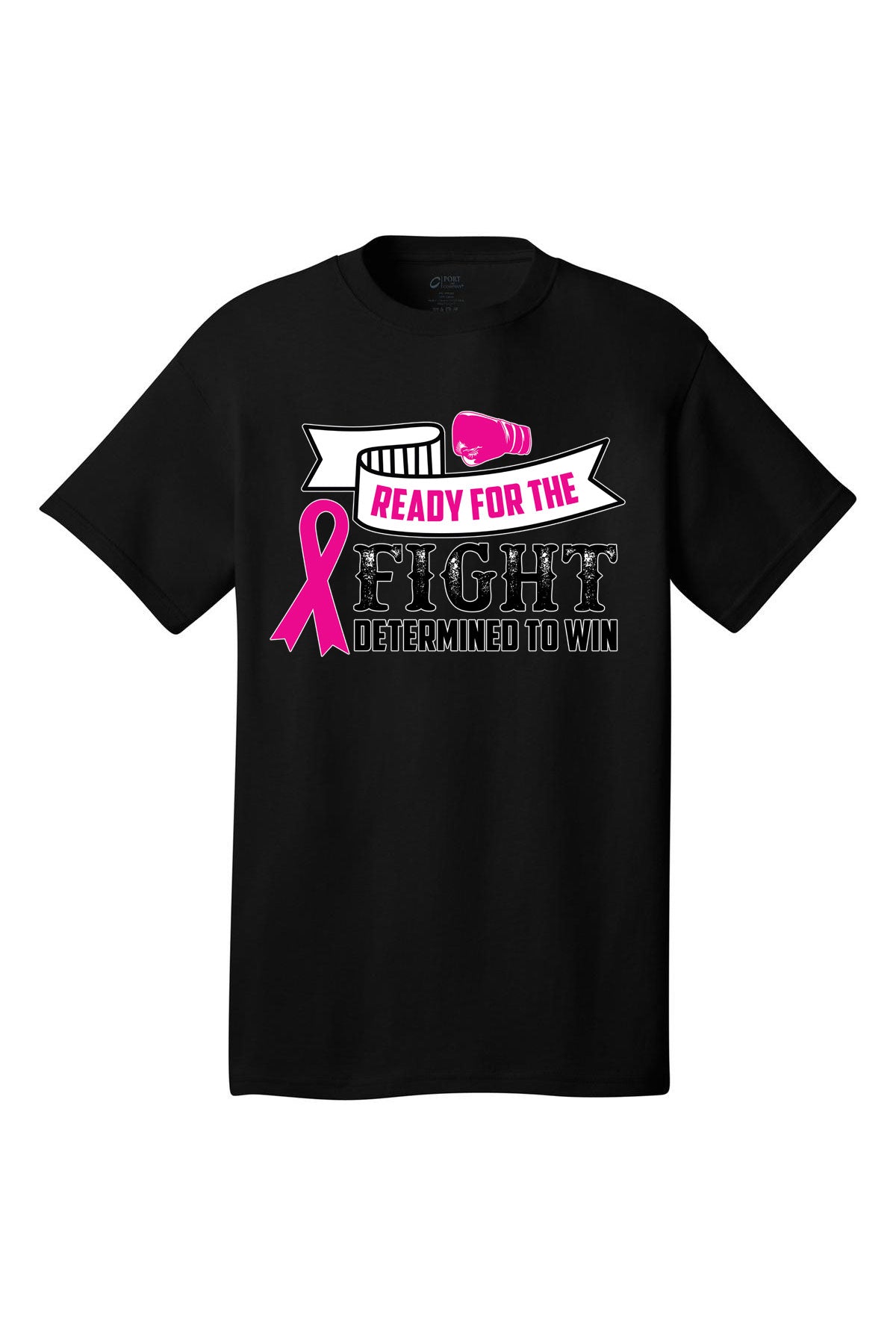 Ready for the fight Breast Cancer Awareness Short Sleeve T-Shirt Multi color shirts Full color print adult