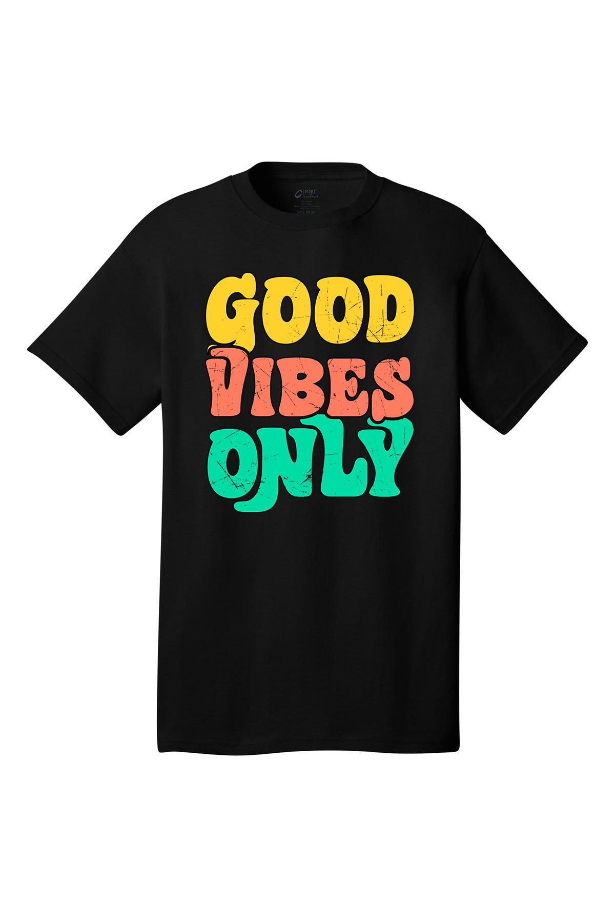 Good Vibes Only Motivational inspirational shirt short sleeves adult uplifting quote