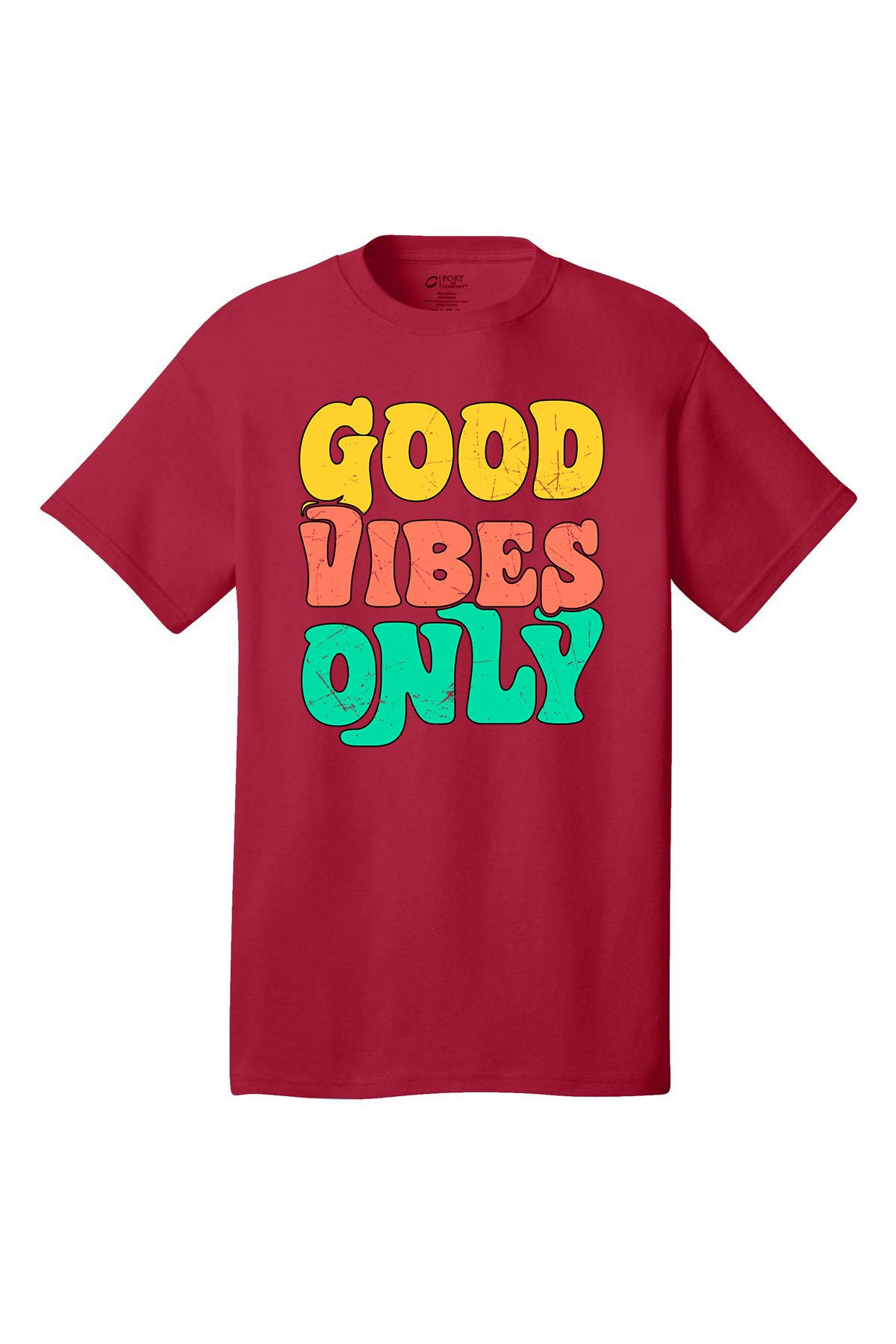 Good Vibes Only Motivational inspirational shirt short sleeves adult uplifting quote