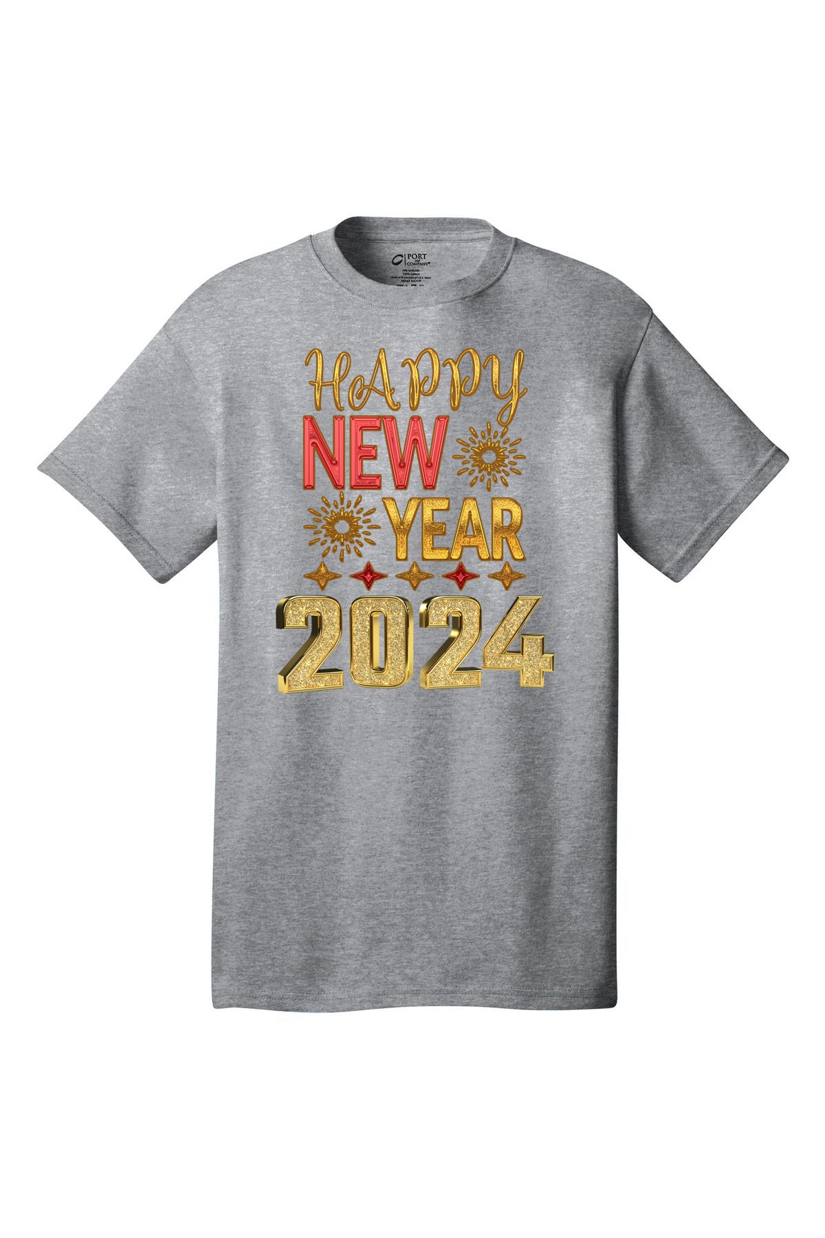 Glitter Effect New Year Shirt