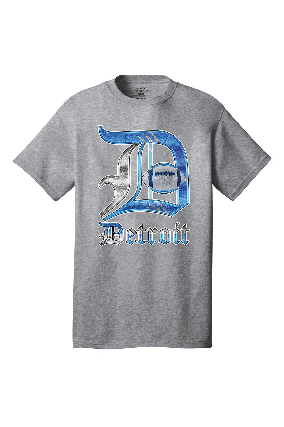 Blue & Silver Detroit D