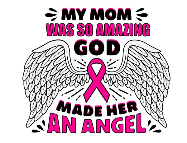 Amazing Mom Breast Cancer Awareness Short Sleeve T-Shirt Multi color shirts Full color print adult