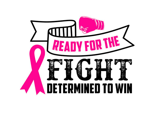 Ready for the fight Breast Cancer Awareness Short Sleeve T-Shirt Multi color shirts Full color print adult