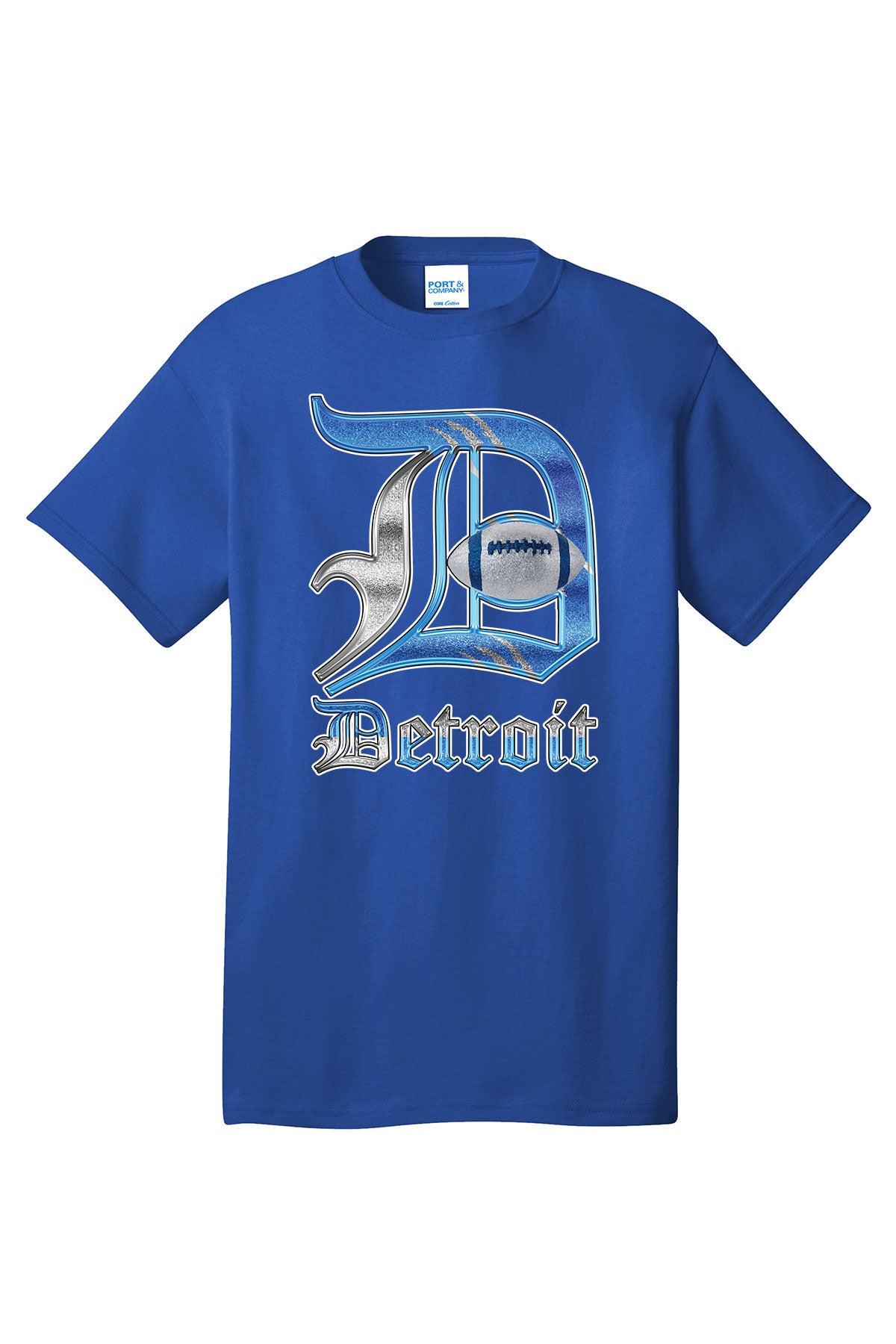 Blue & Silver Detroit D