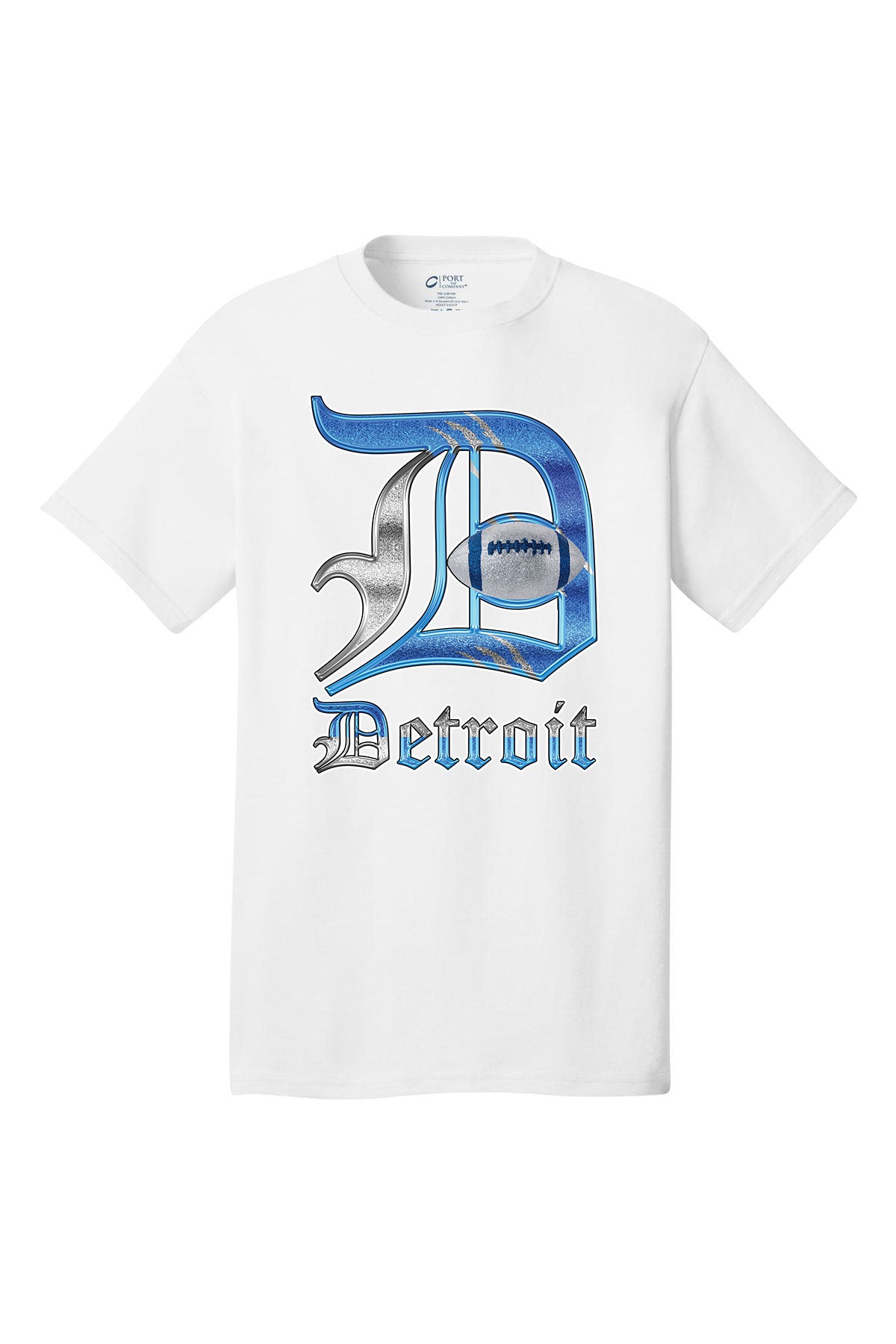 Blue & Silver Detroit D